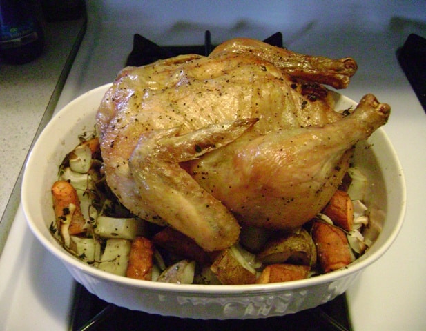 Ina Garten's perfect roast chicken