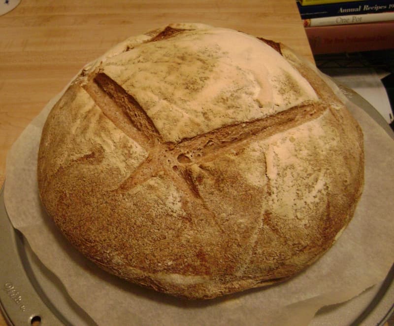 Polaine Style Miche, a 4.5 loaf of bread