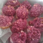 raspberry coconut macaroons