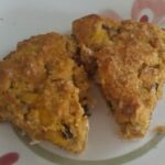 nectarine and oat scones