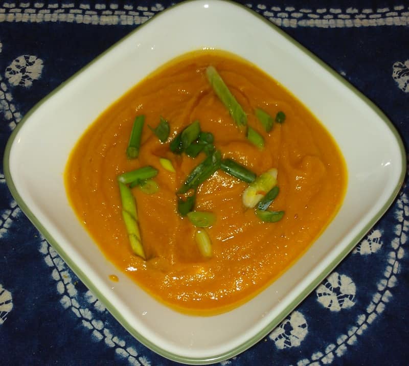 miso-carrot soup