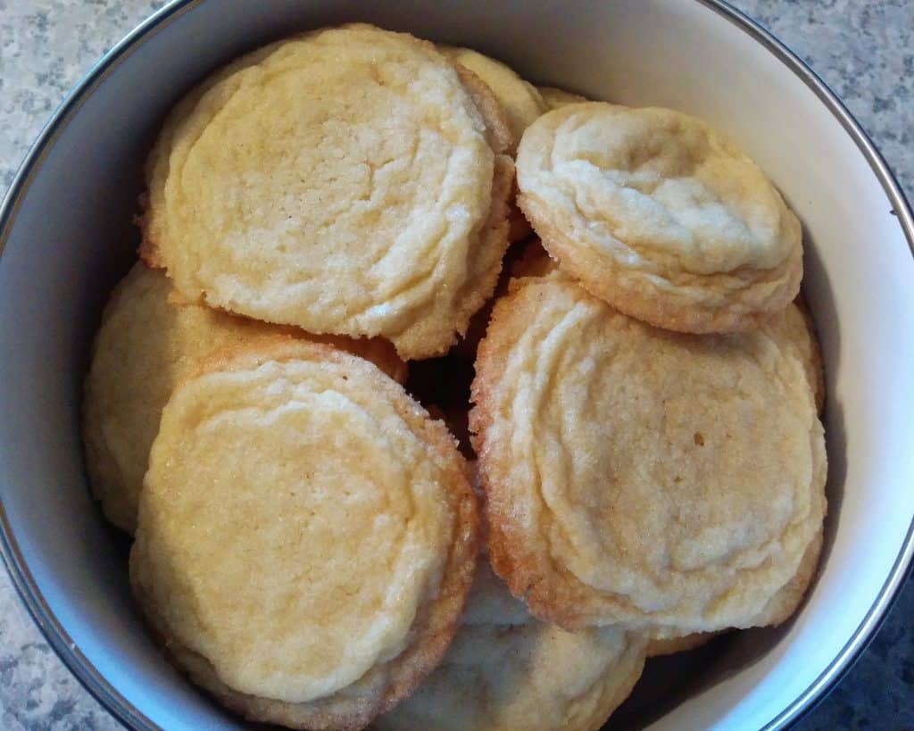 vanilla sugar cookies