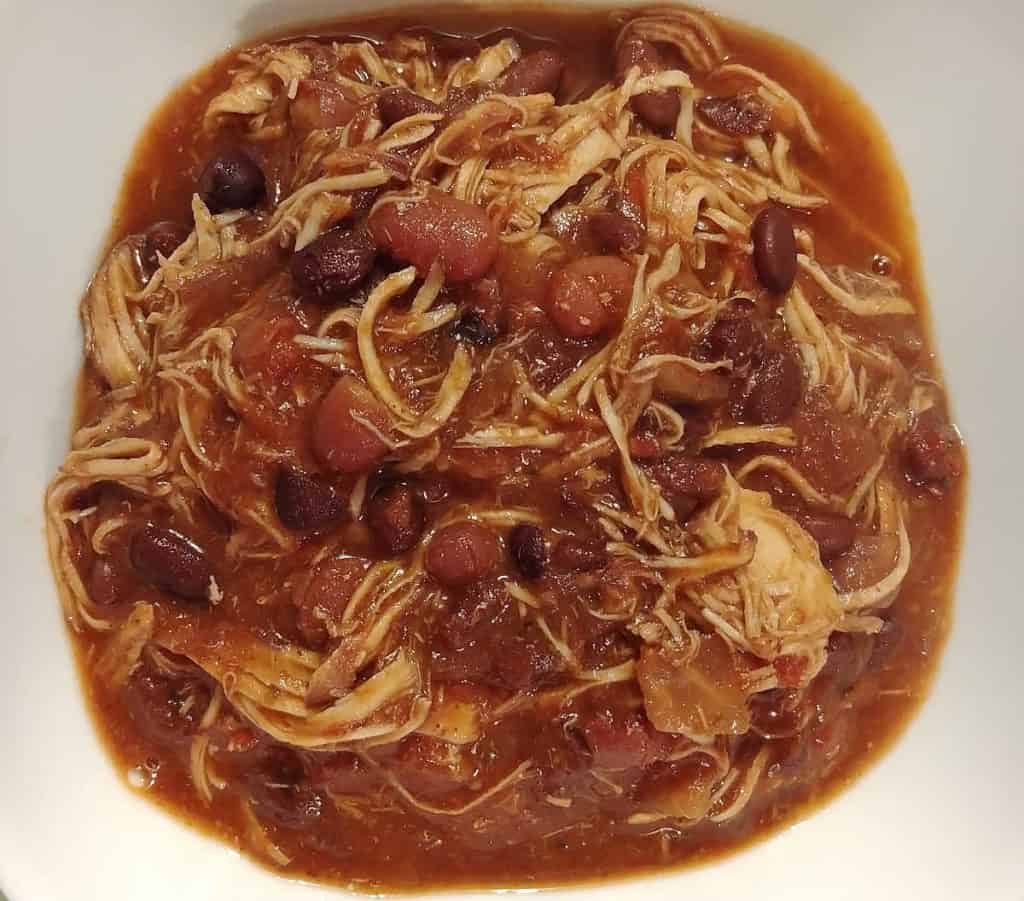 Slow Cooker Chicken Chili