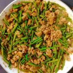 spicy pork with asparagus