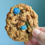 top view of a monster cookie