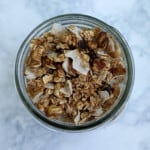 granola in a jar - square image