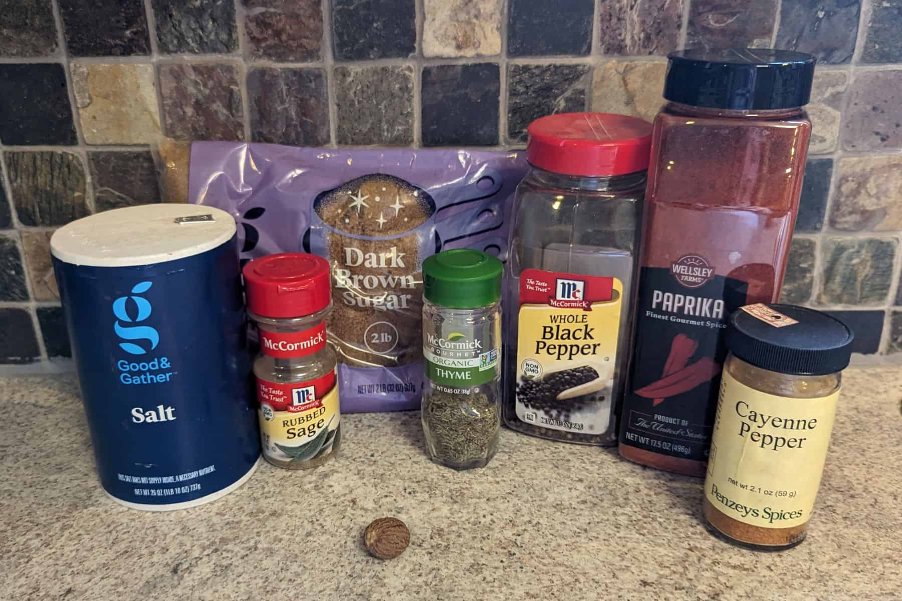 ingredients for breakfast sausage seasoning