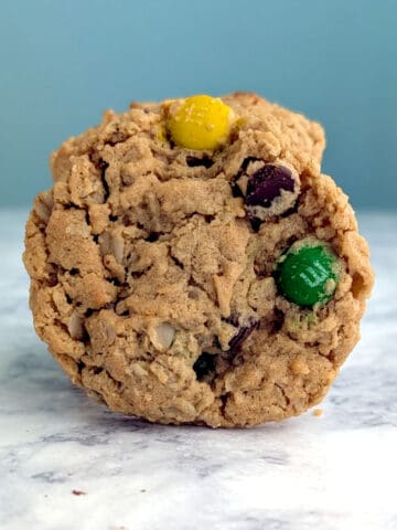 The top of a monster cookie.