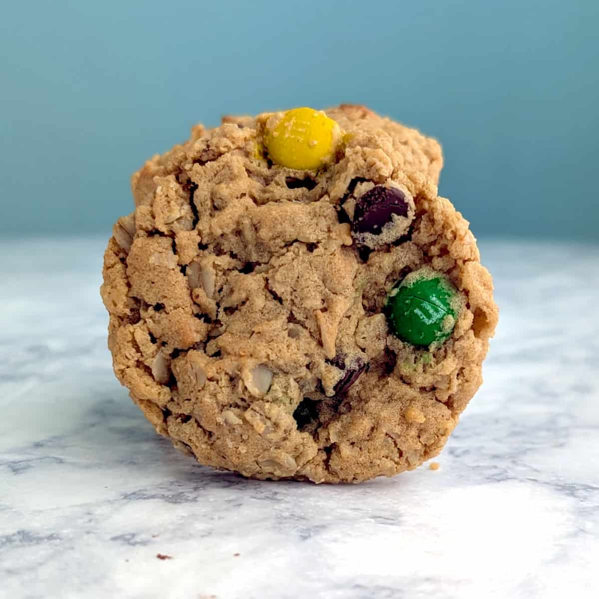 The top of a monster cookie.